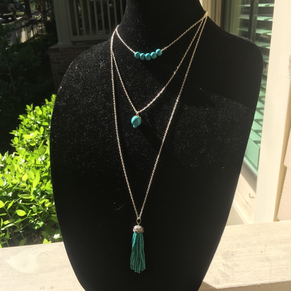 Peabeads signature 3-layer necklace - Picture 5 of 8